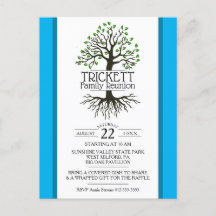 Sky Blue Family Tree-reünie