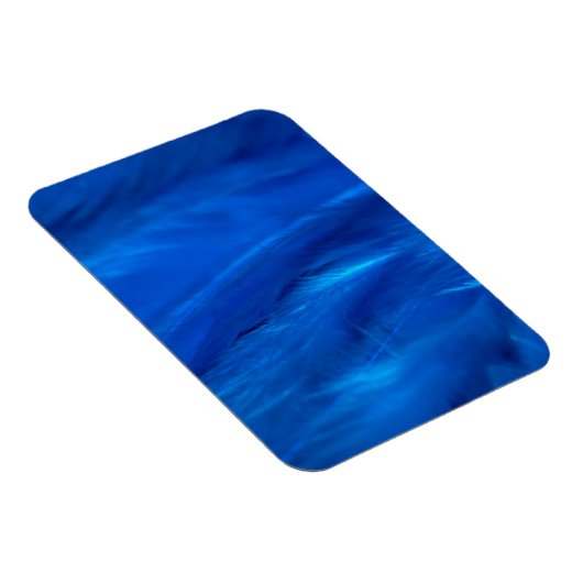 Sky Blue Feathers en down Magneet (Rechterzijde)
