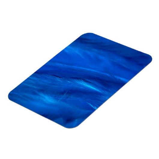 Sky Blue Feathers en down Magneet (Linkerzijde)