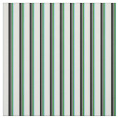 Sky Blue, Forest Green, Grey, Black & Light Cyan Stof (Swatch)