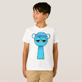 Sky Blue from Sprunki T-shirt (Voorkant volledig)