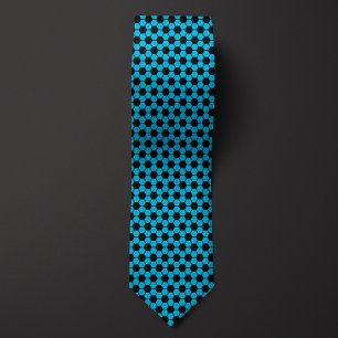 Sky Blue Futbol Voetbal Stropdas