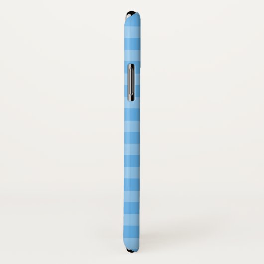 Sky blue gingham Case-Mate iPhone case (Achterkant / rechts)