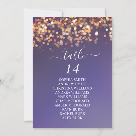 Sky Blue & gold Background Seining Chart Cards Kaart (Voorkant)