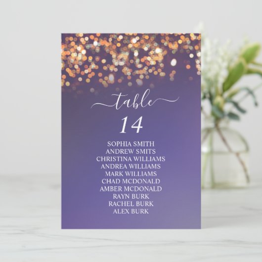 Sky Blue & gold Background Seining Chart Cards Kaart (Staand voorkant)