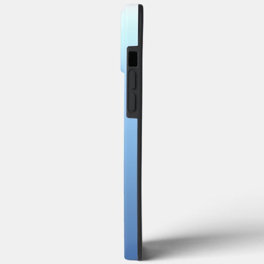 Sky Blue Gradient Case-Mate iPhone Case (Achterkant / Links)
