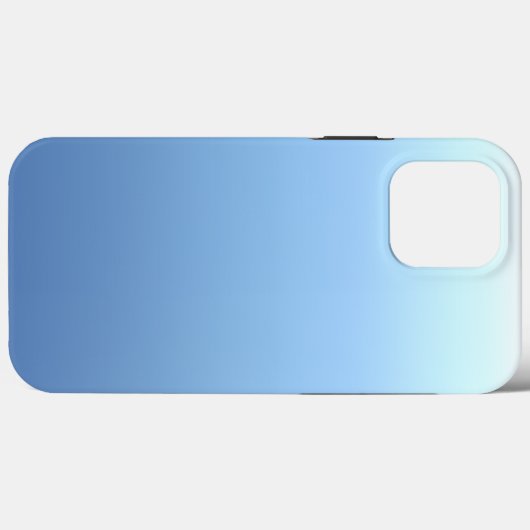 Sky Blue Gradient Case-Mate iPhone Case (Achterkant (horizontaal))