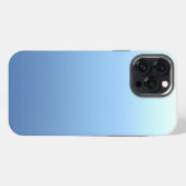 Sky Blue Gradient iPhone Hoesje (Achterkant horizontaal)