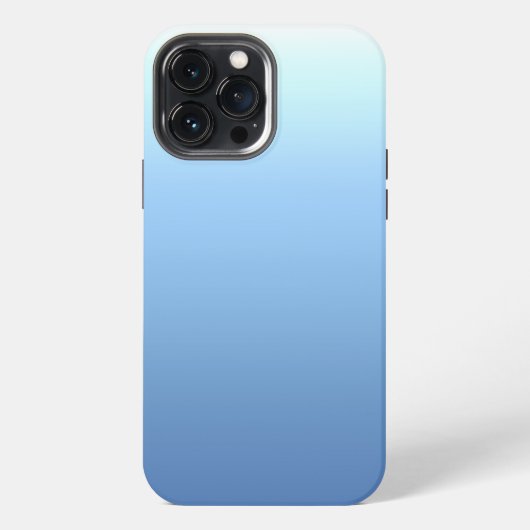 Sky Blue Gradient iPhone Hoesje (Achterkant)