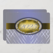 Sky Blue Harvest en Gold Class van 2025 Kaart (Voorkant / Achterkant)