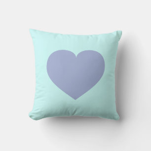 Sky Blue Heart en Sky Blue Hearts - Omkeerbaar Kussen