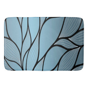 Sky Blue Hues Creatief Verloven Patroon Badmat