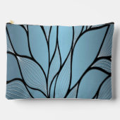 Sky Blue Hues Creatief Verloven Patroon Etui (Voorkant)