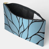 Sky Blue Hues Creatief Verloven Patroon Etui (Open)
