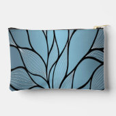 Sky Blue Hues Creatief Verloven Patroon Etui (Achterkant)