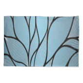 Sky Blue Hues Creatief Verloven Patroon Kussensloop (Achterkant)