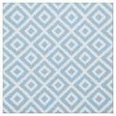 Sky Blue Ikat Diamonds Stof (Swatch)