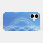Sky Blue iPhone 16 Hoesje (Achterkant horizontaal)