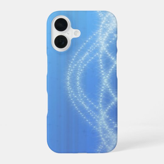 Sky Blue iPhone 16 Hoesje (Achterkant)