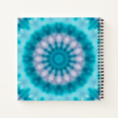 Sky blue kaleidoscoop notitieboek (Achterkant)