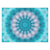 Sky blue kaleidoscoop tafelkleed (Voorkant (Horizontaal))