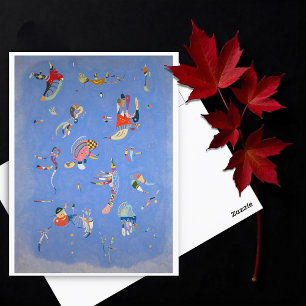 Sky blue, Kandinsky 1940 Briefkaart