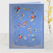 Sky blue, Kandinsky 1940 Kaart (Gele Bloem)