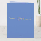 Sky blue, Kandinsky 1940 Kaart (Achterkant)