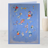 Sky blue, Kandinsky 1940 Kaart (Voorkant)