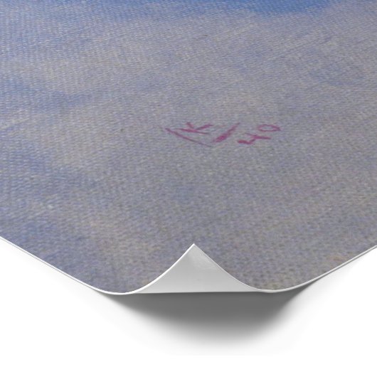 Sky blue, Kandinsky 1940 Poster (Hoek)