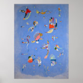 Sky blue, Kandinsky 1940 Poster (Voorkant)
