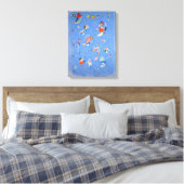 Sky Blue | Kandinsky | Canvas Afdruk (Insitu (Slaapkamer))