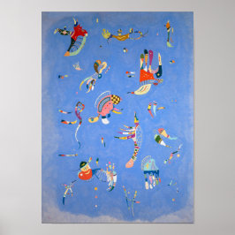 Sky Blue | Kandinsky | Poster
