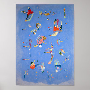 Sky Blue   Kandinsky   Poster