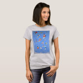 Sky Blue | Kandinsky | T-shirt (Voorkant volledig)