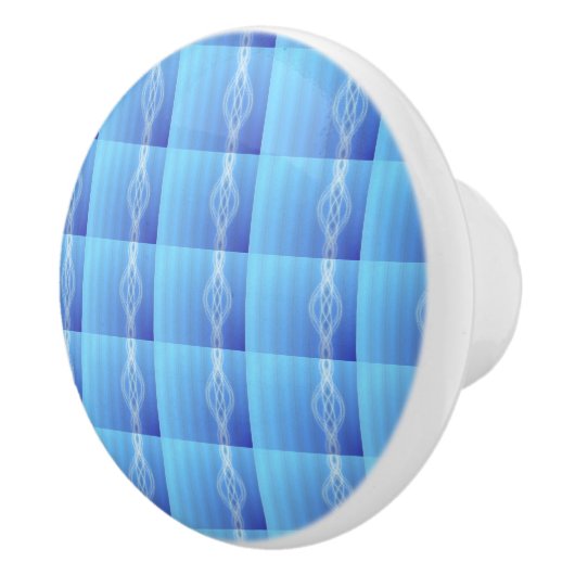 Sky Blue Keramische Knop (Rechts)