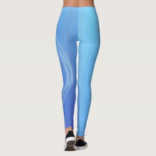 Sky Blue Leggings (Achterkant)