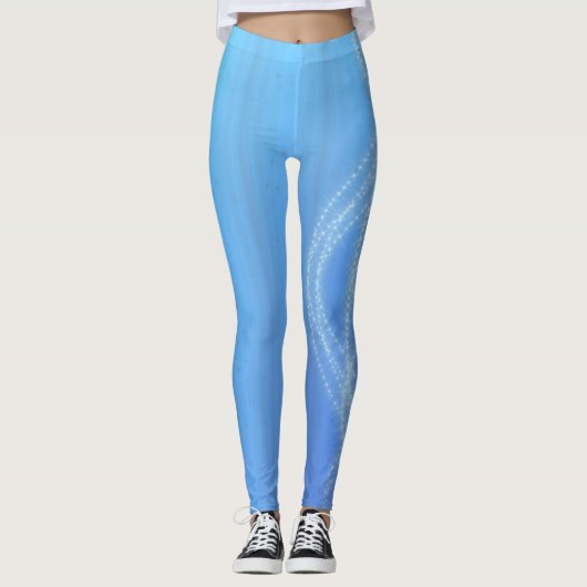 Sky Blue Leggings (Voorkant)
