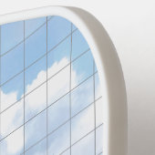 Sky Blue met de naam Pickleball Paddle (Links Detail)