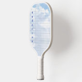 Sky Blue met de naam Pickleball Paddle (Links)