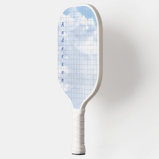 Sky Blue met de naam Pickleball Paddle (Links)