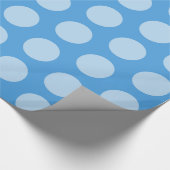 Sky Blue Moroccan Moods Stippen Cadeaupapier (Hoek)