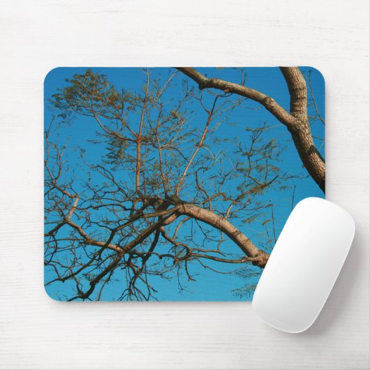 Sky Blue Mousepad Muismat (Met muis)