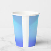 Sky Blue Paper Cup Papieren Bekers (Rechts)