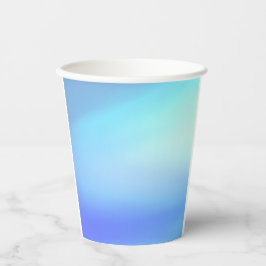 Sky Blue Paper Cup Papieren Bekers
