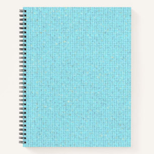 Sky Blue Pattern-notitieboek Notitieboek