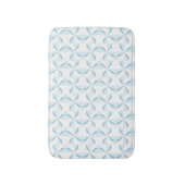 Sky Blue Pinwheels Badmat (Voorkant Verticaal)