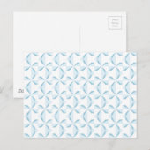 Sky Blue Pinwheels Briefkaart (Voorkant / Achterkant)