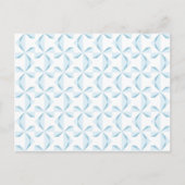 Sky Blue Pinwheels Briefkaart (Voorkant)