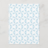 Sky Blue Pinwheels Briefkaart (Voorkant)